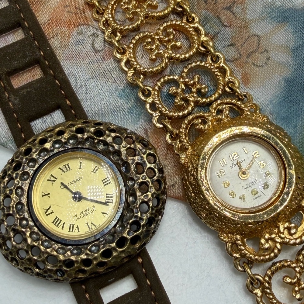 Vintage Watches 17 Jewels  lot of 2 #500W